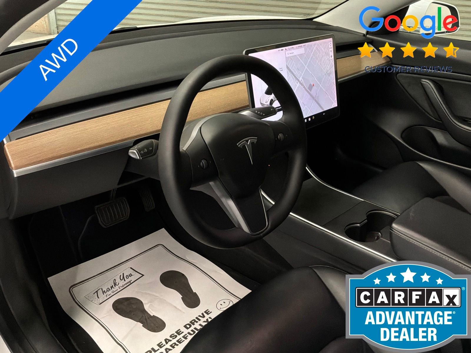 Used 2020 Tesla Model 3 Long Range AWD/4WD image 9