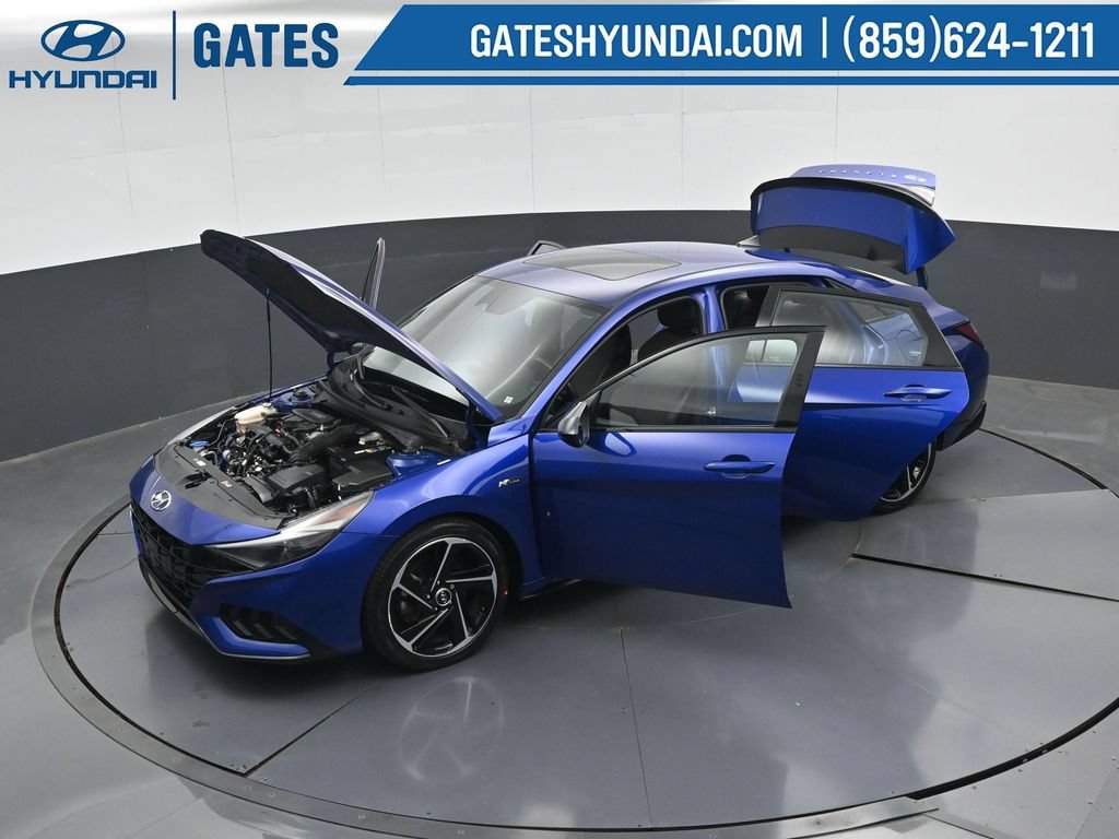 Certified 2021 Hyundai Elantra N Line FWD image 52