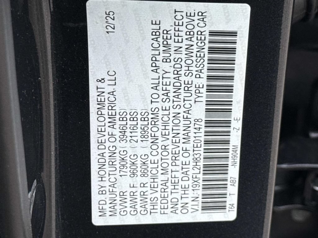 Certified 2026 Honda Civic Sport image 29