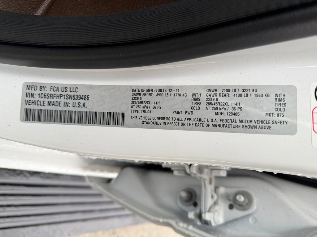 Used 2025 RAM 1500 Limited w/ Bed Utility Group image 30