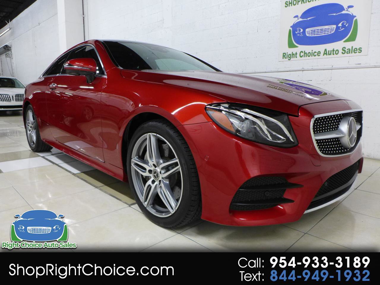 Used 2020 Mercedes-Benz E 450 4MATIC Coupe