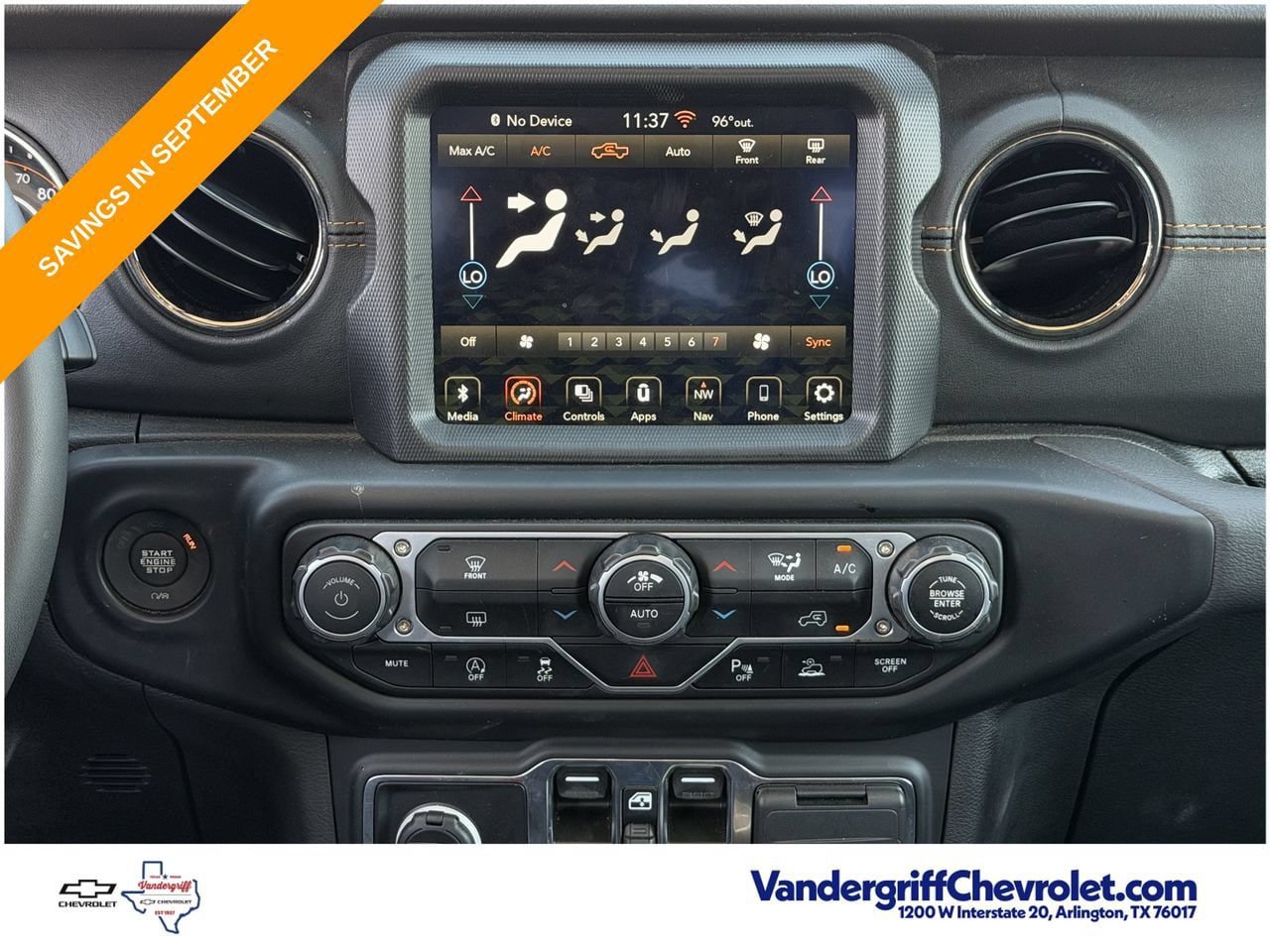 Used 2023 Jeep Gladiator Overland AWD/4WD image 16
