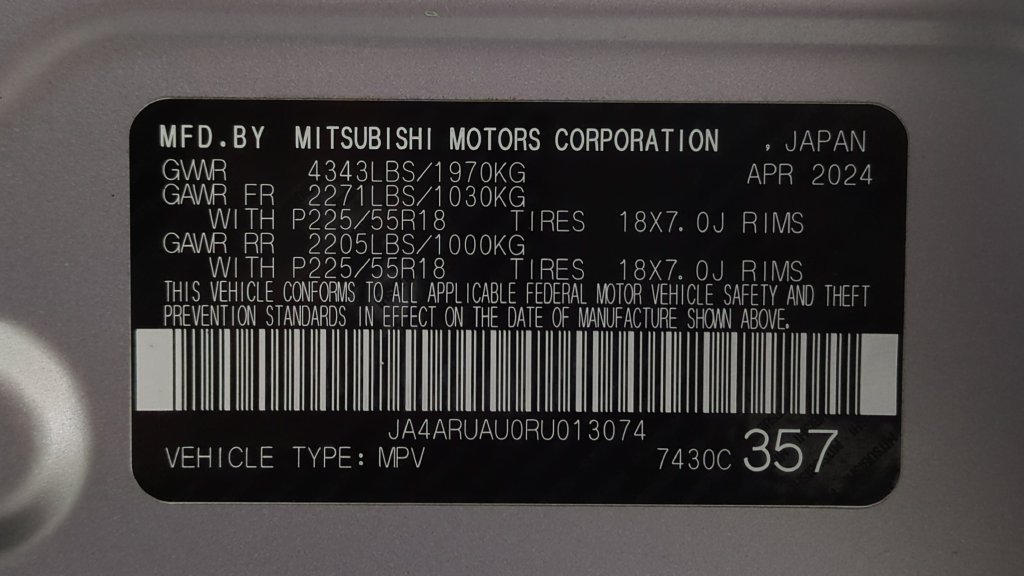 Used 2024 Mitsubishi Outlander Sport SE AWD/4WD image 22