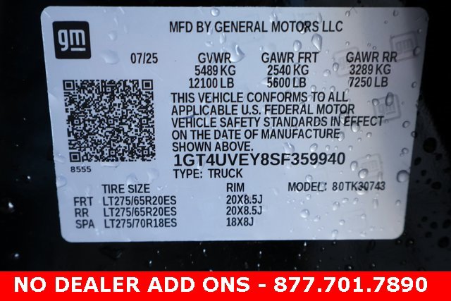 New 2025 GMC Sierra 3500 AT4 w/ Technology Package image 28