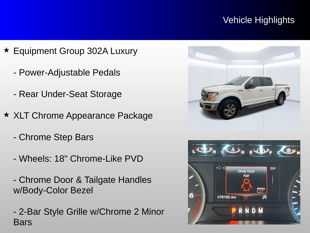 Used 2020 Ford F150 XLT w/ Equipment Group 302A Luxury AWD/4WD image 12