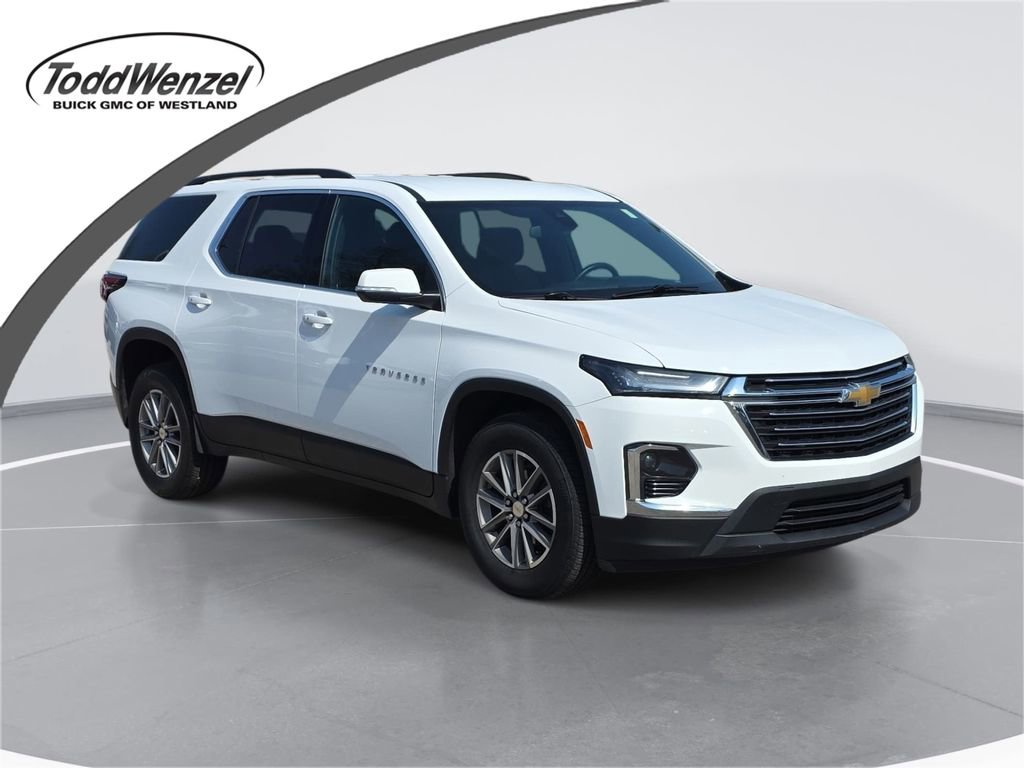 Certified 2023 Chevrolet Traverse LT w/ LPO, Floor Liner Package AWD/4WD image 1