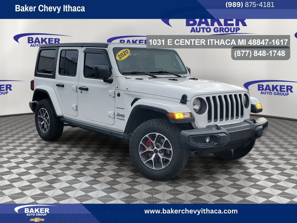 Used 2020 Jeep Wrangler Unlimited Sahara image 1