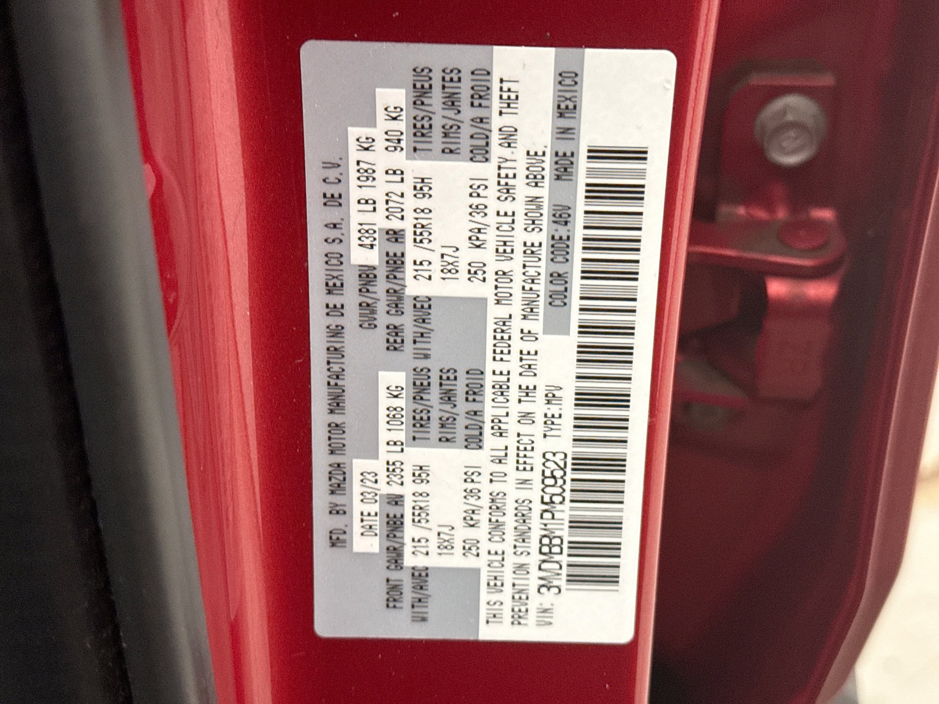 Used 2023 MAZDA CX-30 AWD 2.5 S w/ Select Package image 11