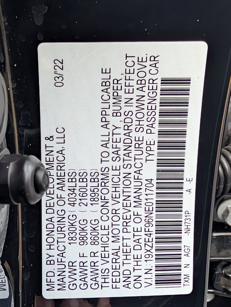 Used 2022 Honda Insight Touring image 38