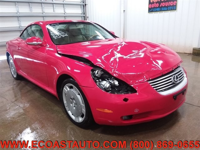 Used 2002 Lexus SC 430 Convertible