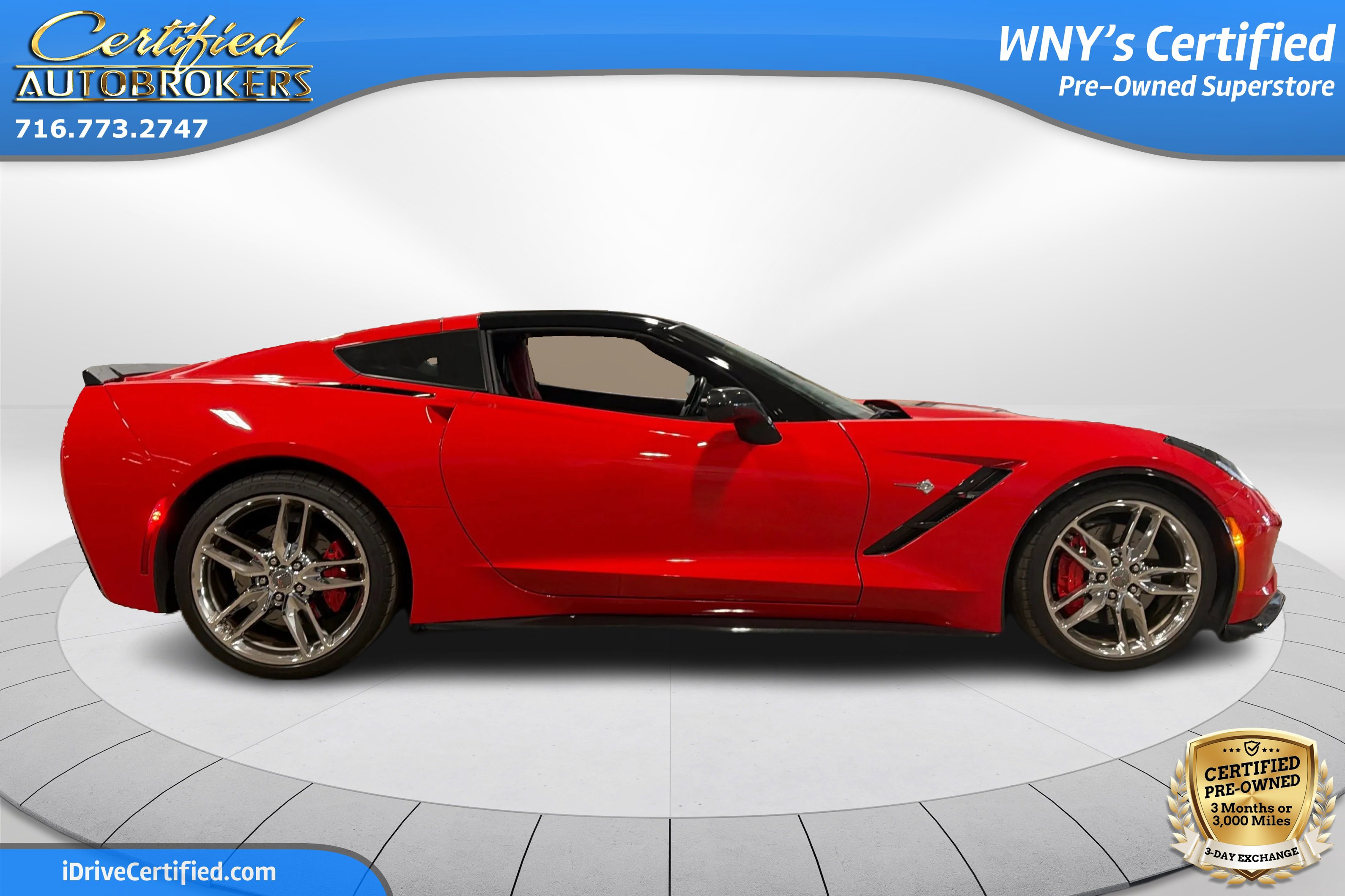 Used 2016 Chevrolet Corvette Stingray Convertible Z51 2LT w/ 2LT Preferred Equipment Group RWD image 4