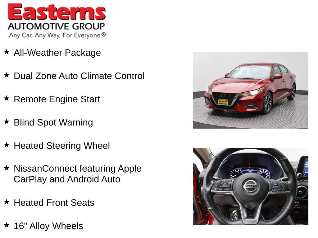Used 2022 Nissan Sentra SV w/ All-Weather Package FWD image 11