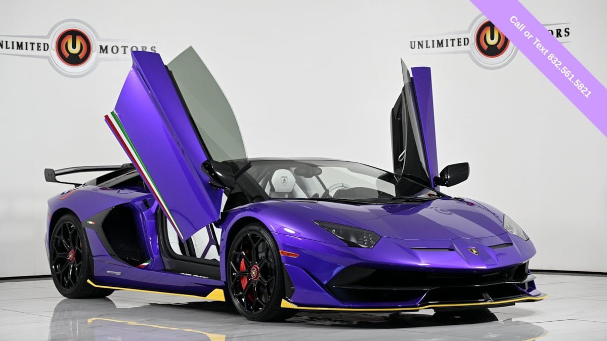 Used 2021 Lamborghini Aventador SVJ AWD/4WD image 1
