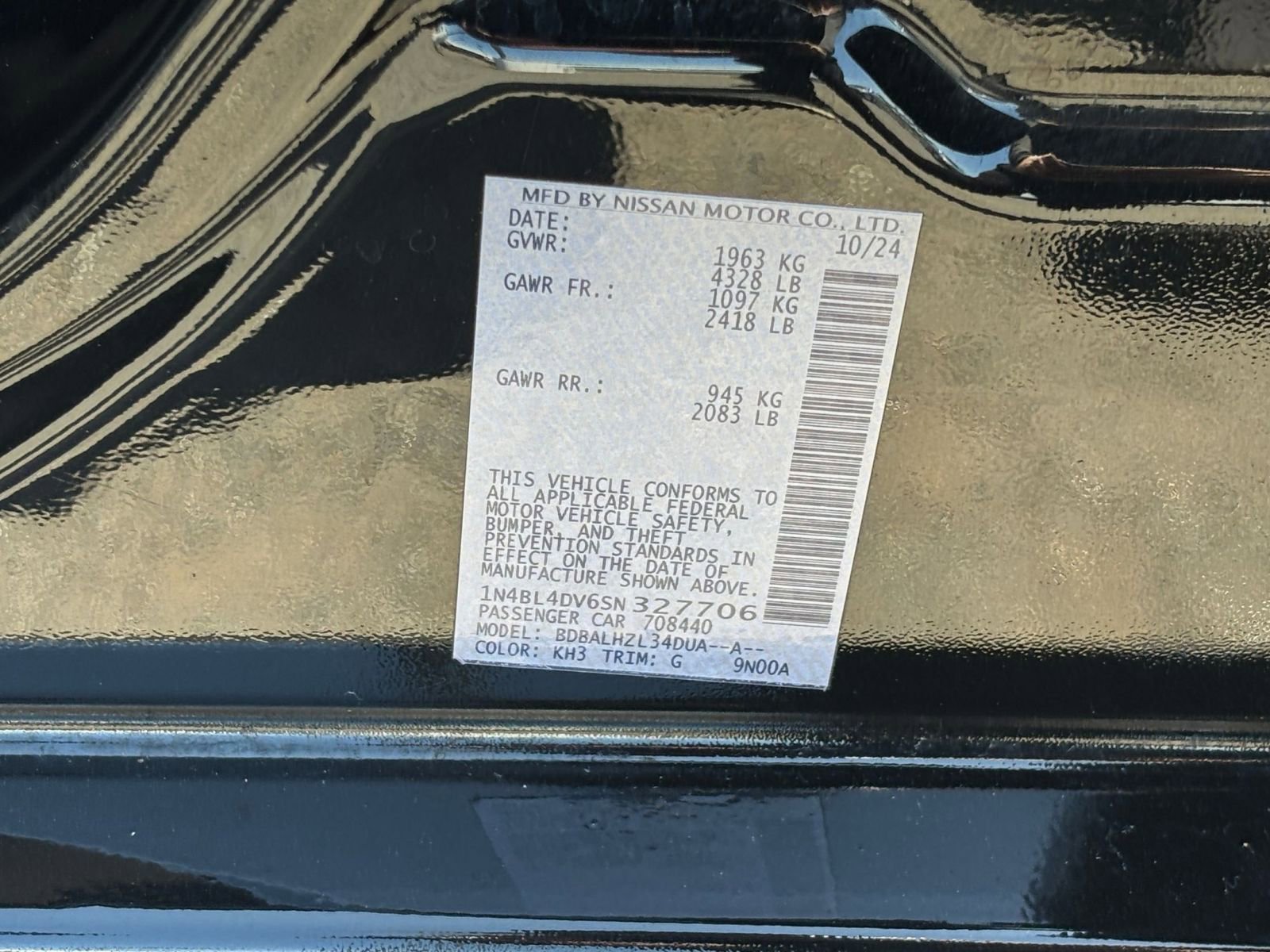 Used 2025 Nissan Altima 2.5 SV FWD image 29