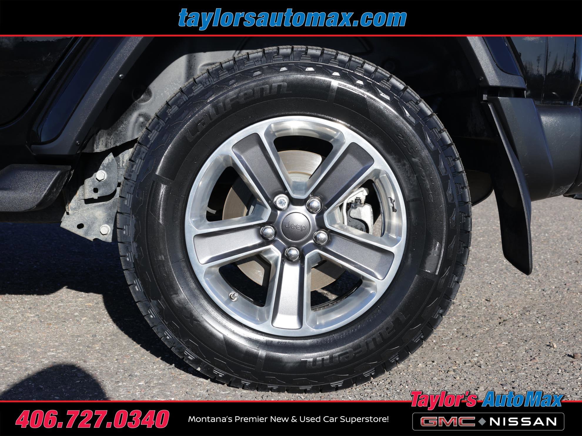 Used 2021 Jeep Wrangler Unlimited Sahara w/ Uconnect 4C Nav & Sound Group image 31