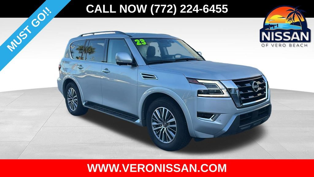 Used 2023 Nissan Armada SL w/ Captain's Chairs Package