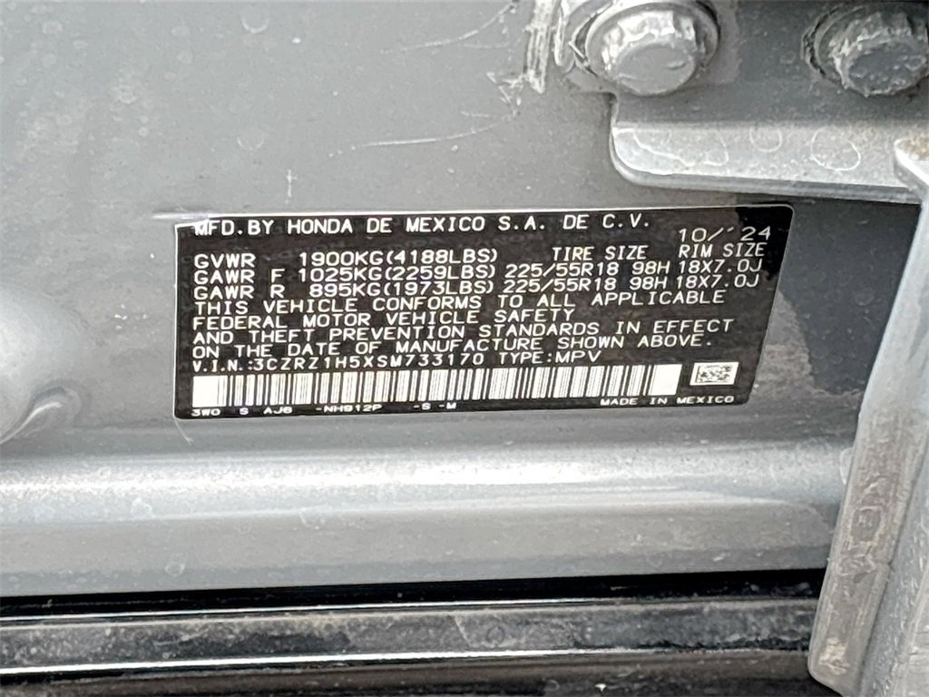 Used 2025 Honda HR-V Sport image 30