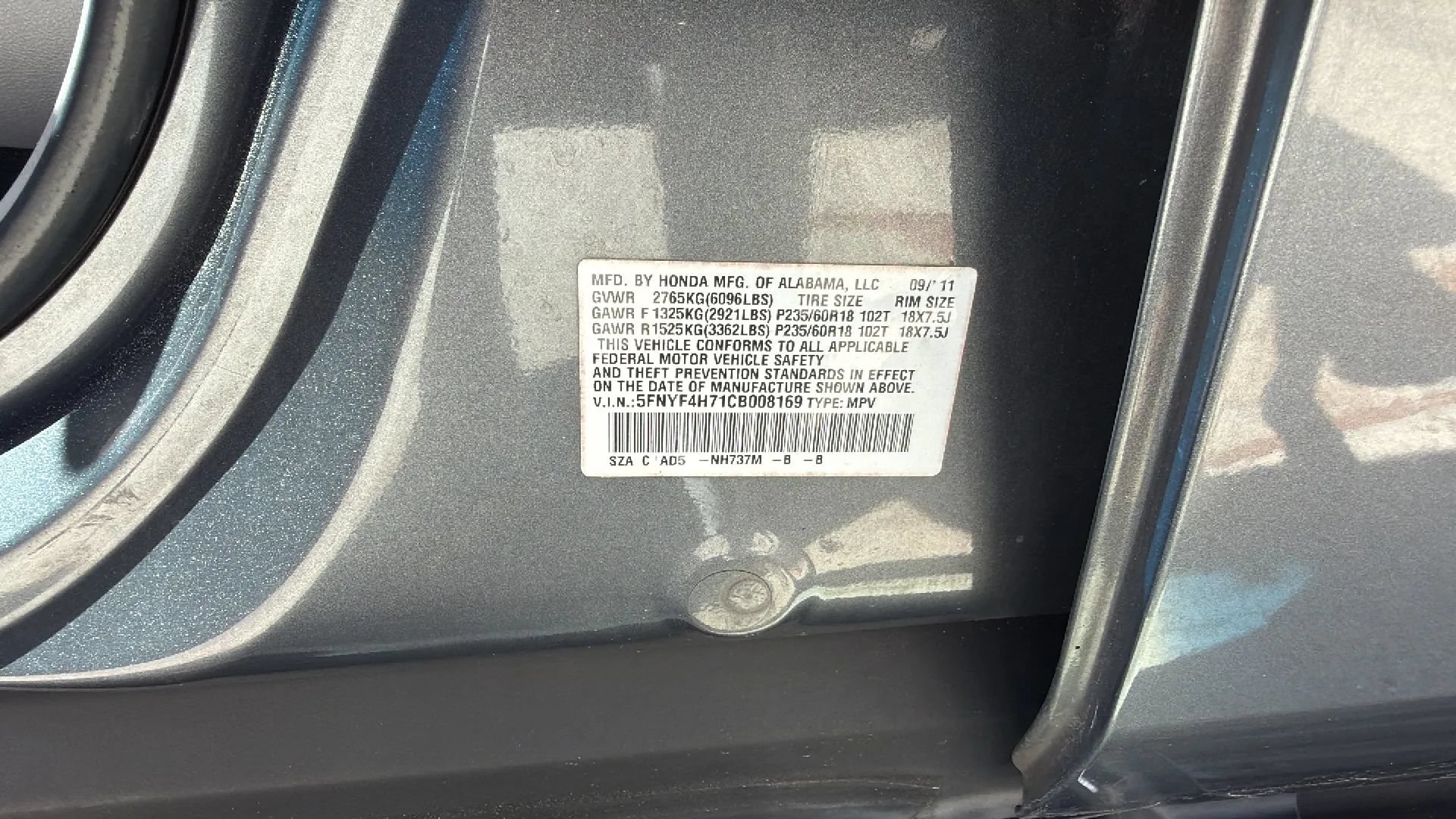 Used 2012 Honda Pilot EX-L image 27