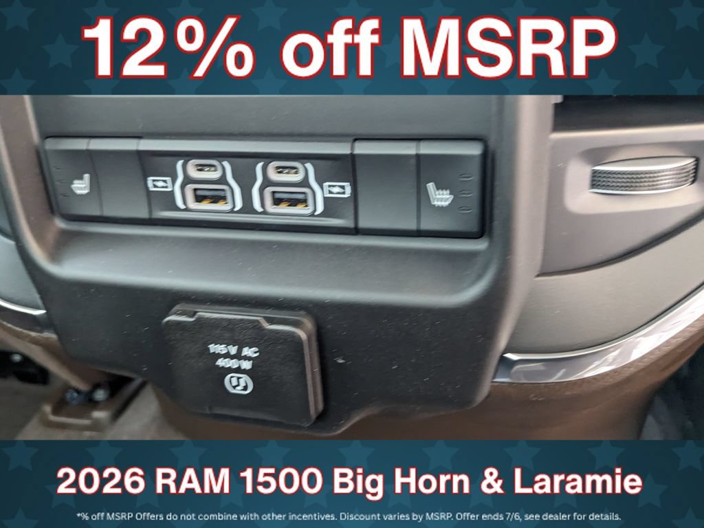 New 2026 RAM 1500 Laramie AWD/4WD image 24