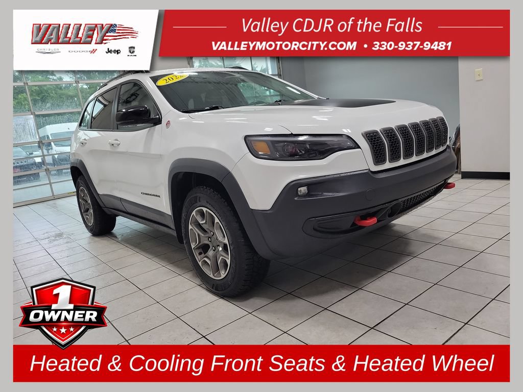 Used 2022 Jeep Cherokee Trailhawk w/ Premium Leather Package