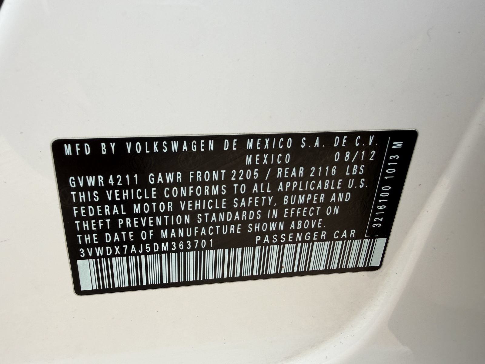 Used 2013 Volkswagen Jetta SE FWD image 4