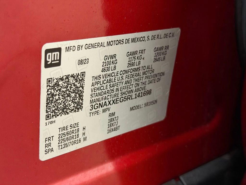 Certified 2024 Chevrolet Equinox Premier w/ LPO, Floor Liner Package AWD/4WD image 34