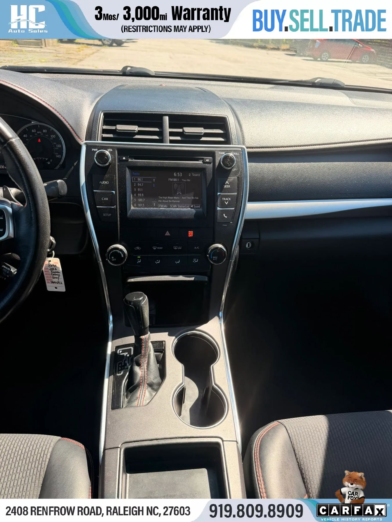 Used 2016 Toyota Camry SE FWD image 22