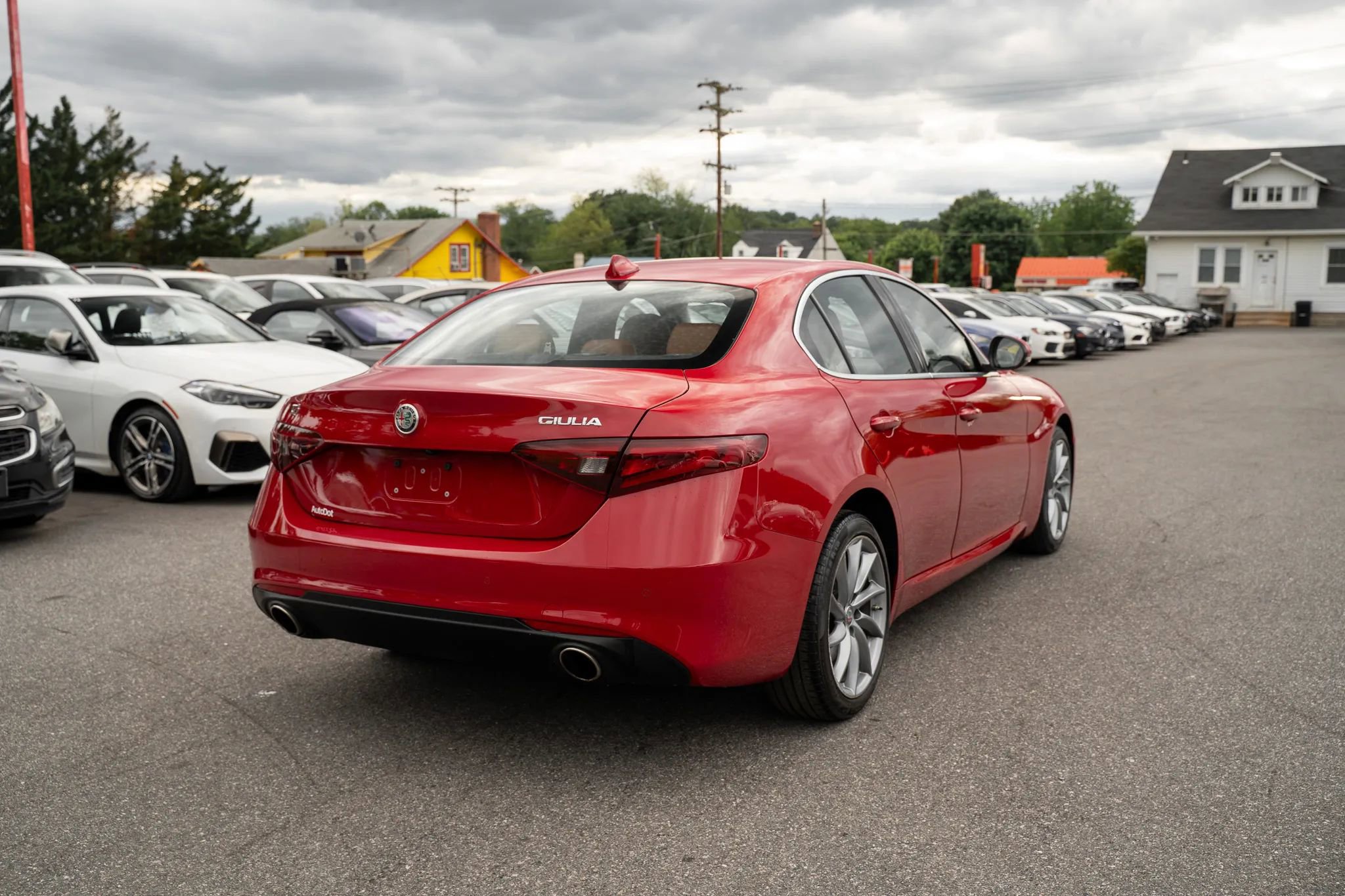 Used 2020 Alfa Romeo Giulia AWD w/ Cold Weather Package image 3