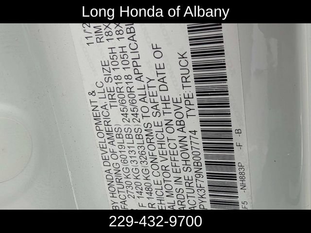 Used 2022 Honda Ridgeline RTL-E image 24