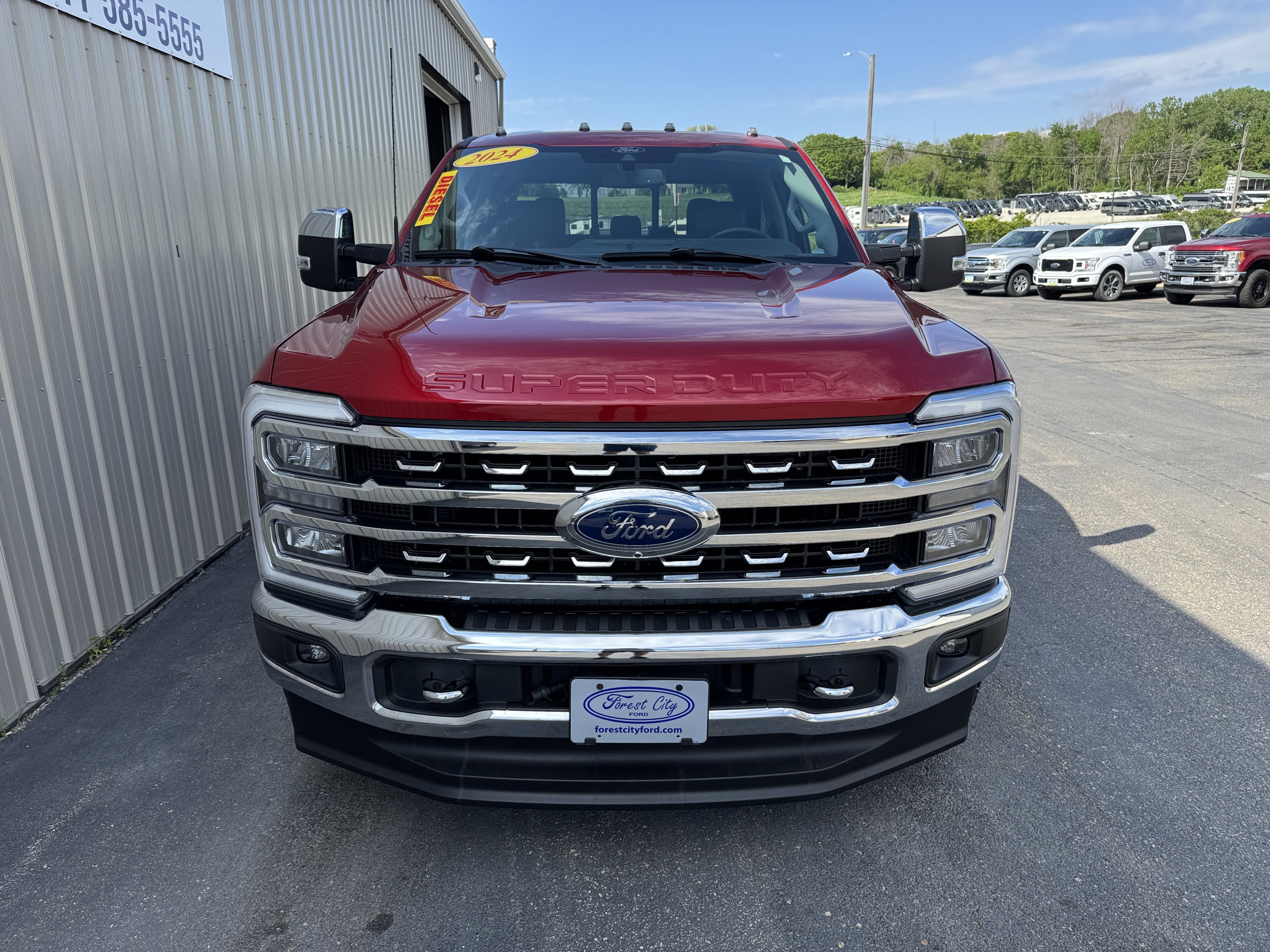 Used 2024 Ford F350 Lariat w/ Chrome Package AWD/4WD image 3