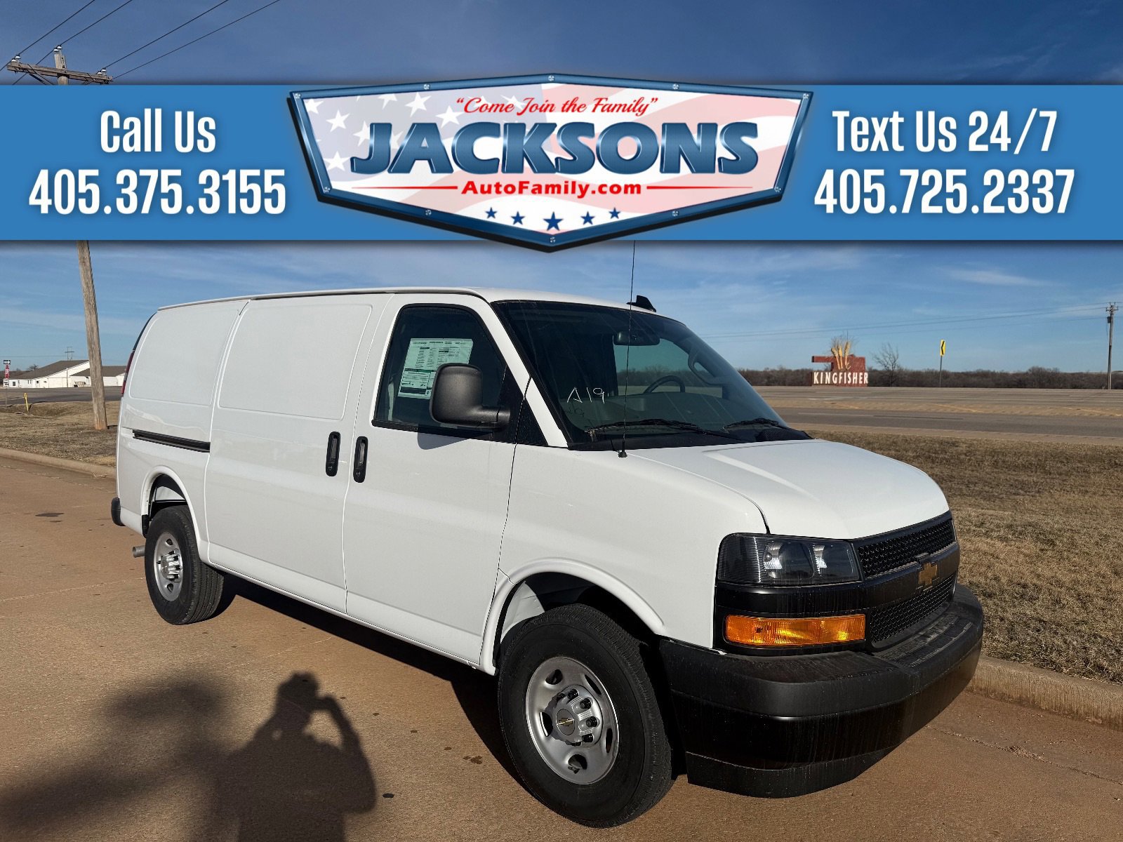 New 2025 Chevrolet Express 2500 w/ Driver Convenience Package