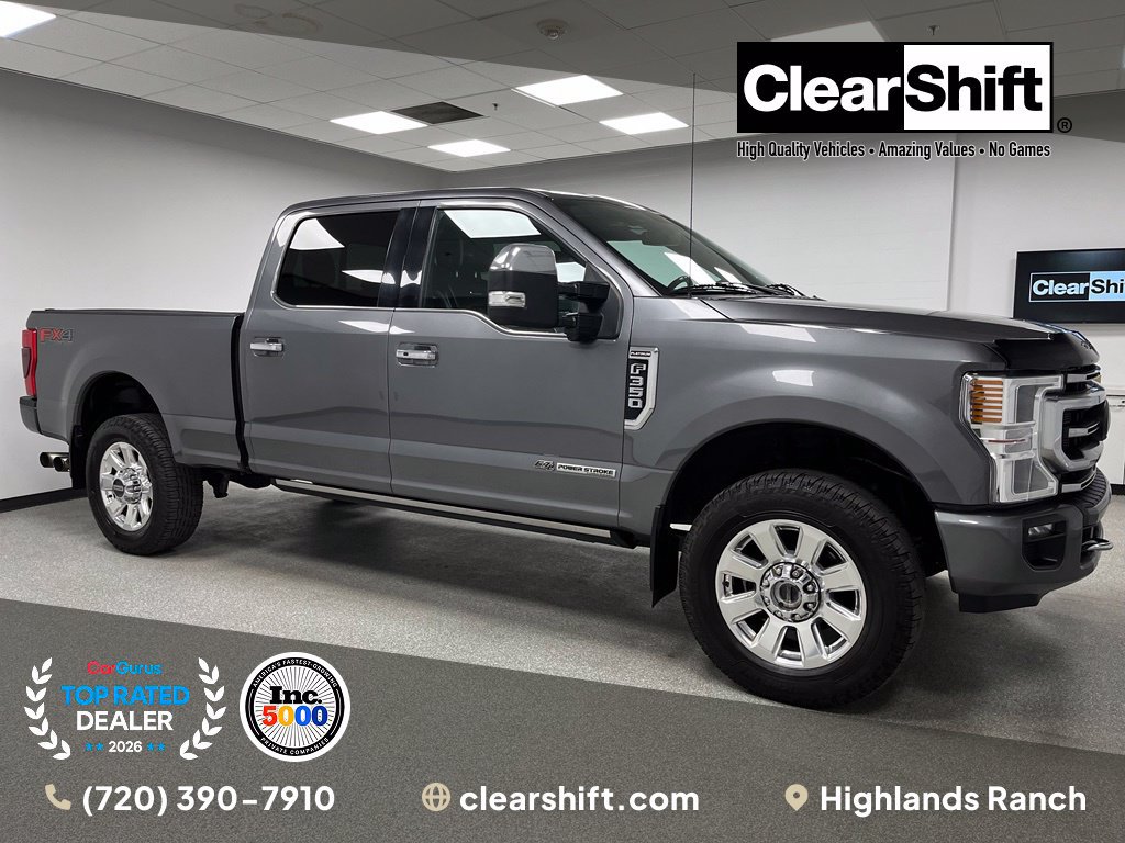 Used 2021 Ford F350 Platinum w/ FX4 Off-Road Package AWD/4WD image 1
