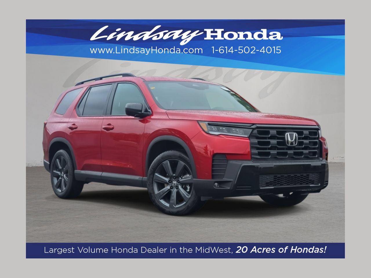 New 2026 Honda Pilot Sport