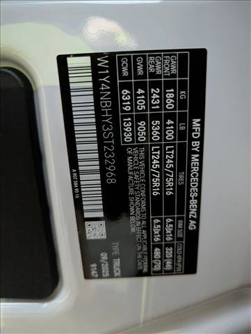 New 2025 Mercedes-Benz Sprinter 2500 image 17