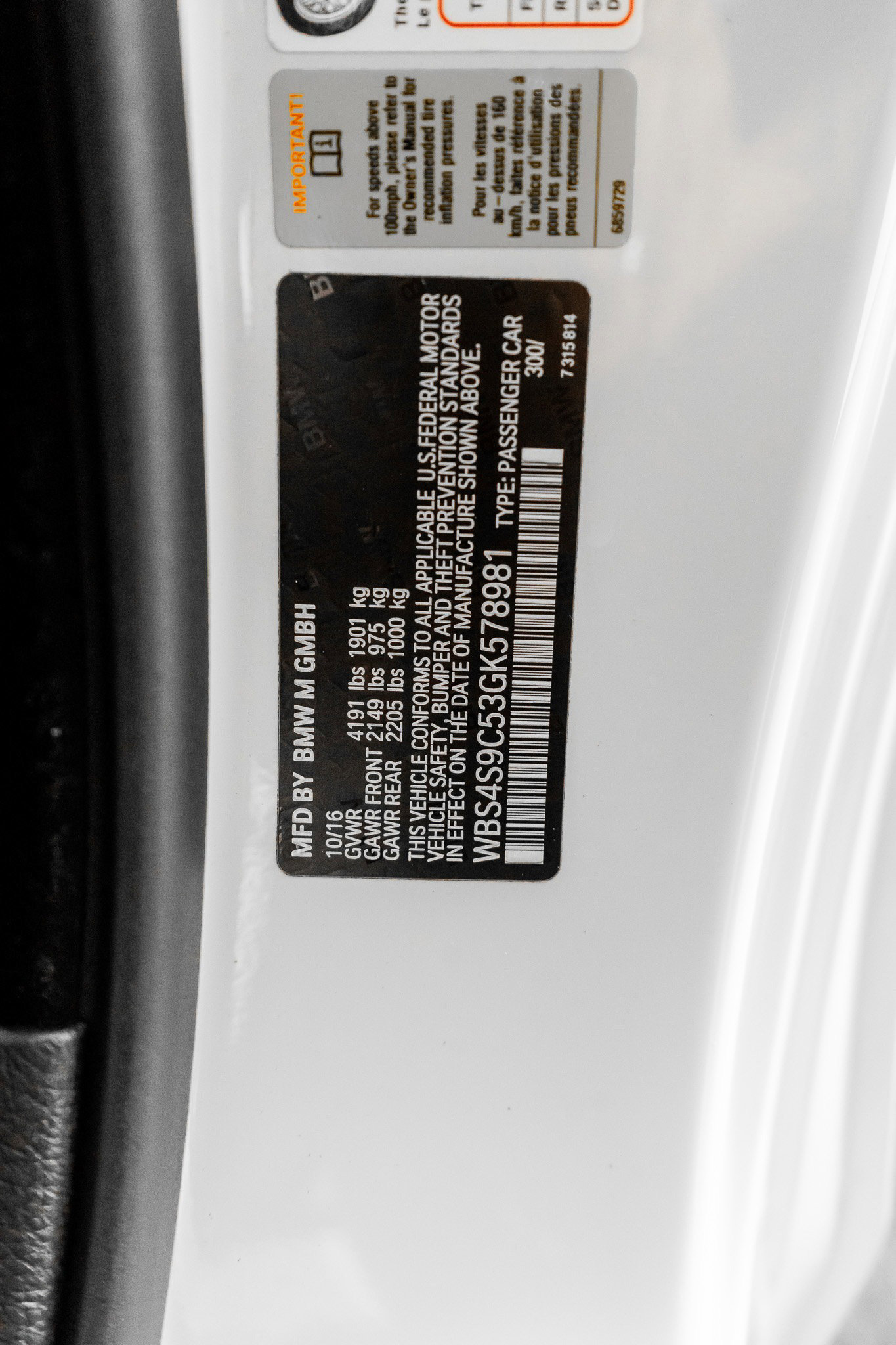 Used 2016 BMW M4 GTS image 51
