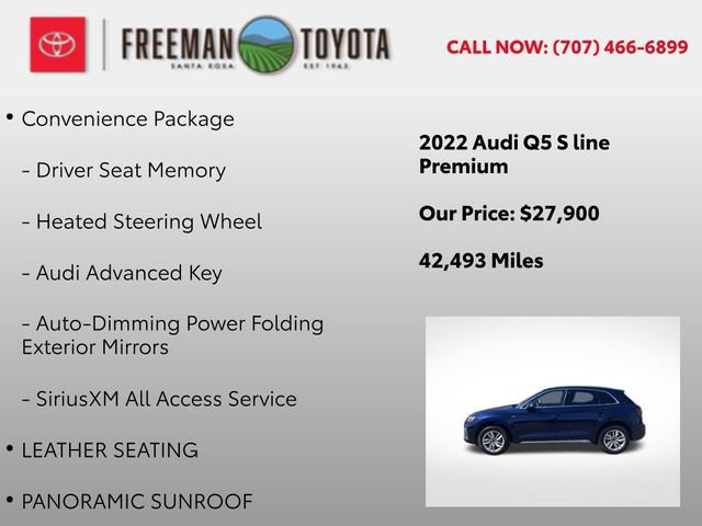 Used 2022 Audi Q5 2.0T Premium w/ Convenience Package image 5