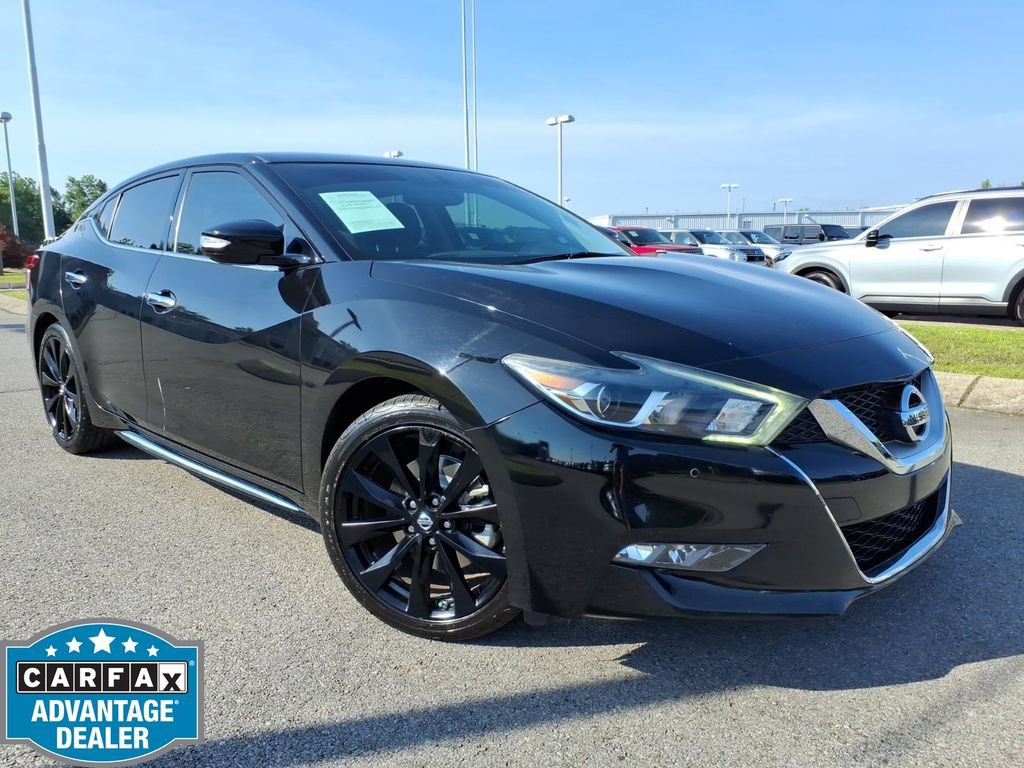 Used 2016 Nissan Maxima SR w/ Interior Lighting Package FWD image 1