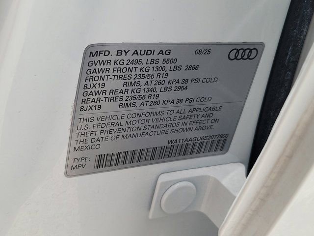 Certified 2025 Audi Q5 Premium w/ Convenience Package AWD/4WD image 30
