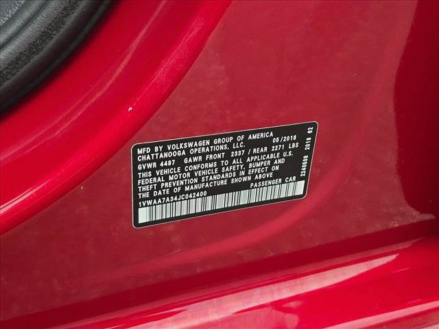 Used 2018 Volkswagen Passat 2.0T S FWD image 27