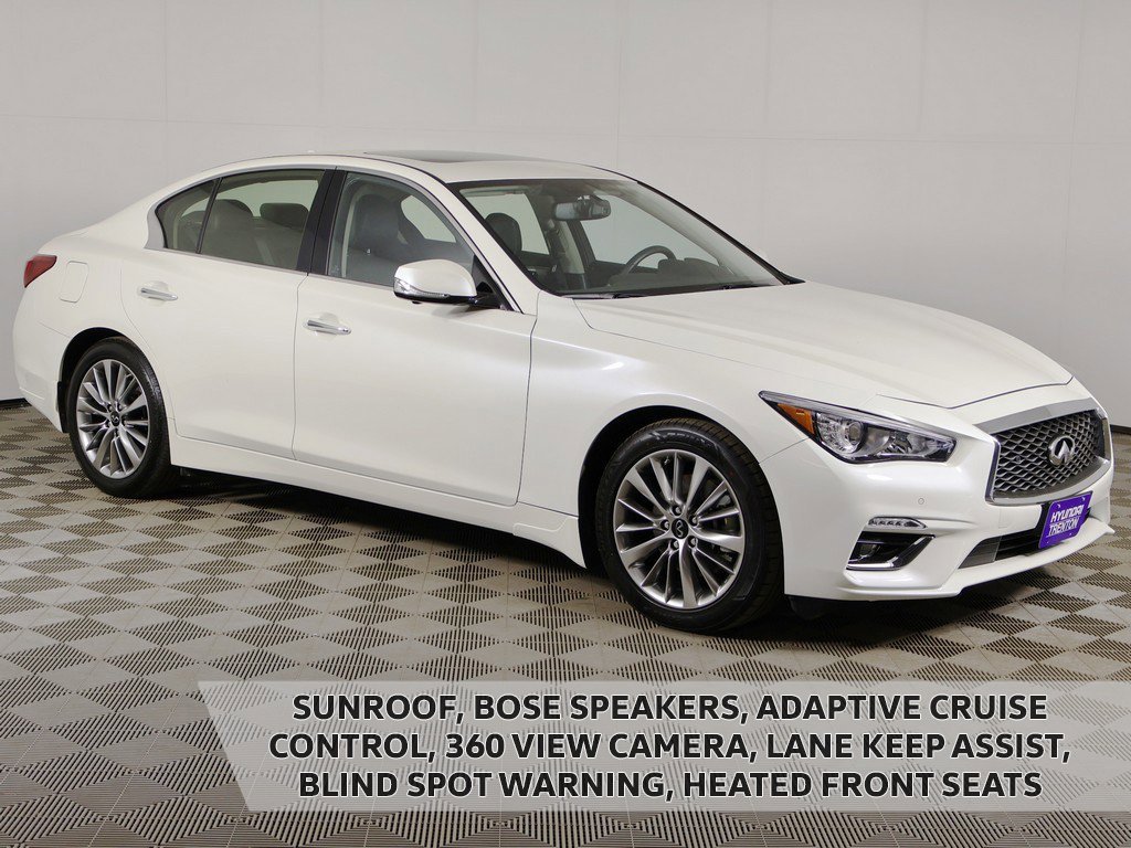 Used 2022 INFINITI Q50 Luxe w/ Cargo Package