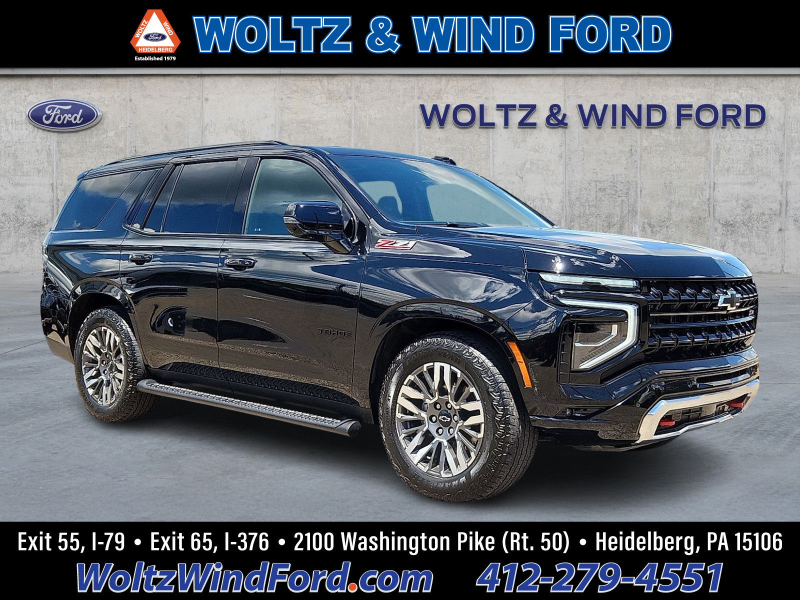 Used 2025 Chevrolet Tahoe Z71 w/ Z71 Off-Road Package AWD/4WD image 1