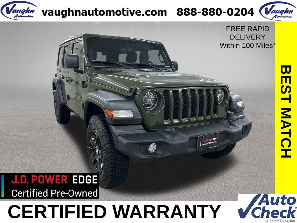 Used 2022 Jeep Wrangler Unlimited Sport AWD/4WD 360° Tour