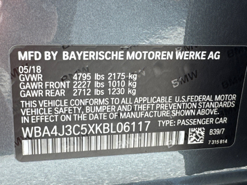 Used 2019 BMW 430i Gran Coupe xDrive w/ Convenience Package AWD/4WD image 37