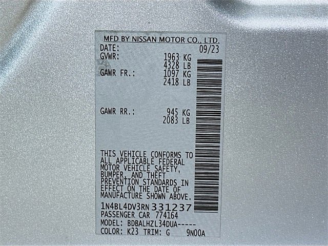 Used 2024 Nissan Altima 2.5 SV image 29