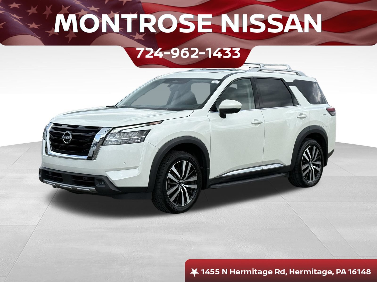 Used 2023 Nissan Pathfinder Platinum w/ Lighting Package (N93) AWD/4WD image 1