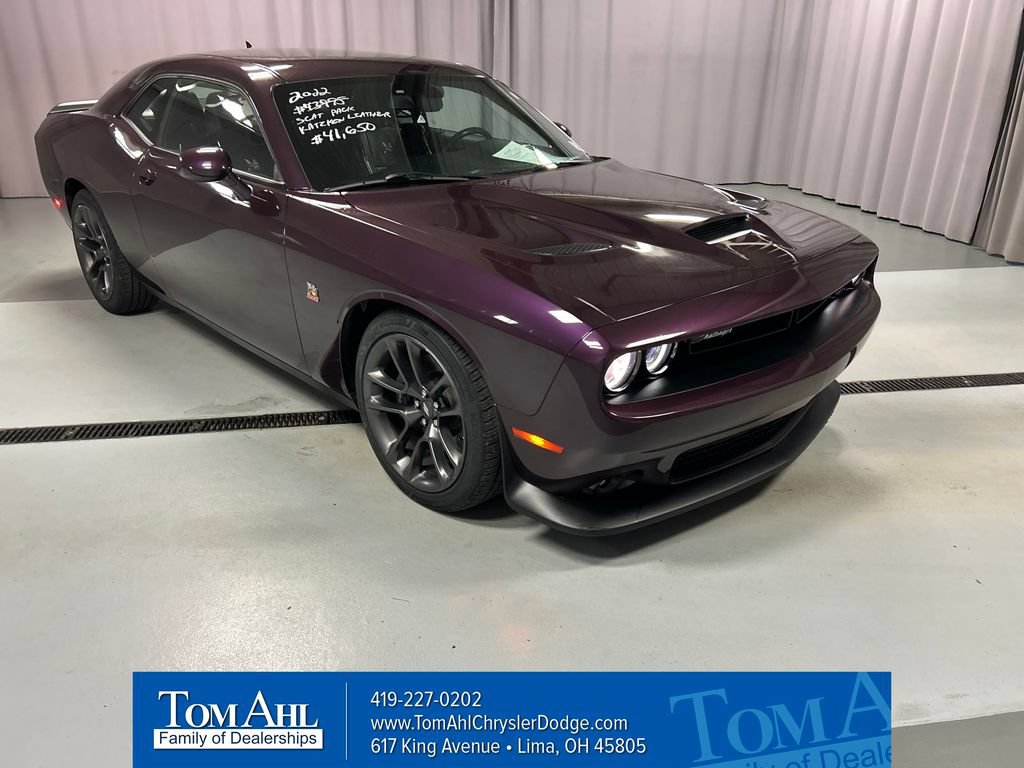 Used 2022 Dodge Challenger R/T Scat Pack w/ Scat Pack Stripe
