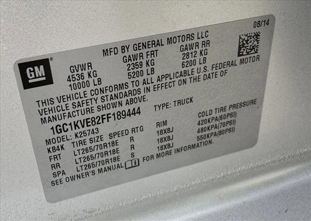 Used 2015 Chevrolet Silverado 2500 LT w/ LT Convenience Package image 22