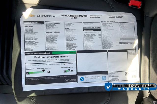 New 2026 Chevrolet Silverado 2500 LTZ w/ Trail Boss Package image 15