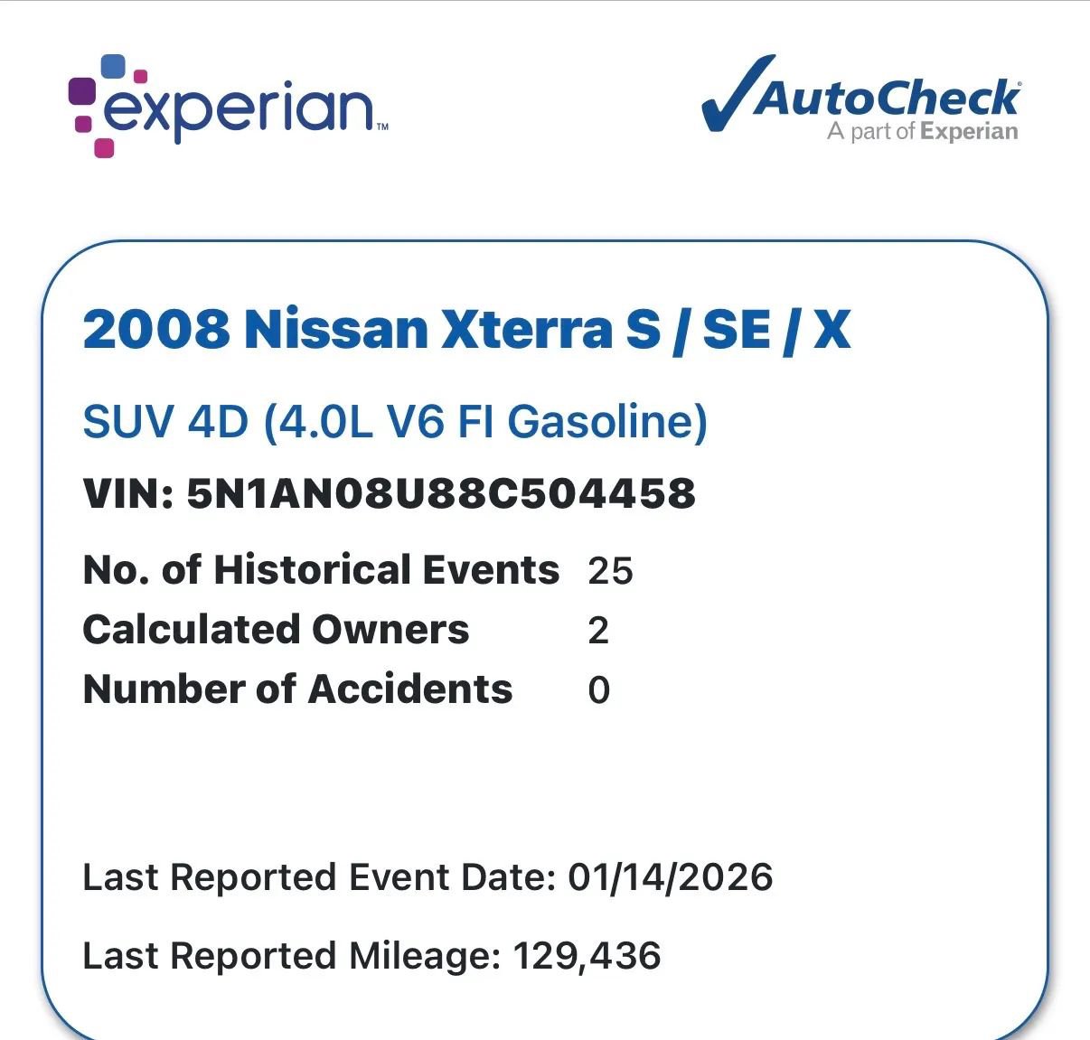 Used 2008 Nissan Xterra S image 56