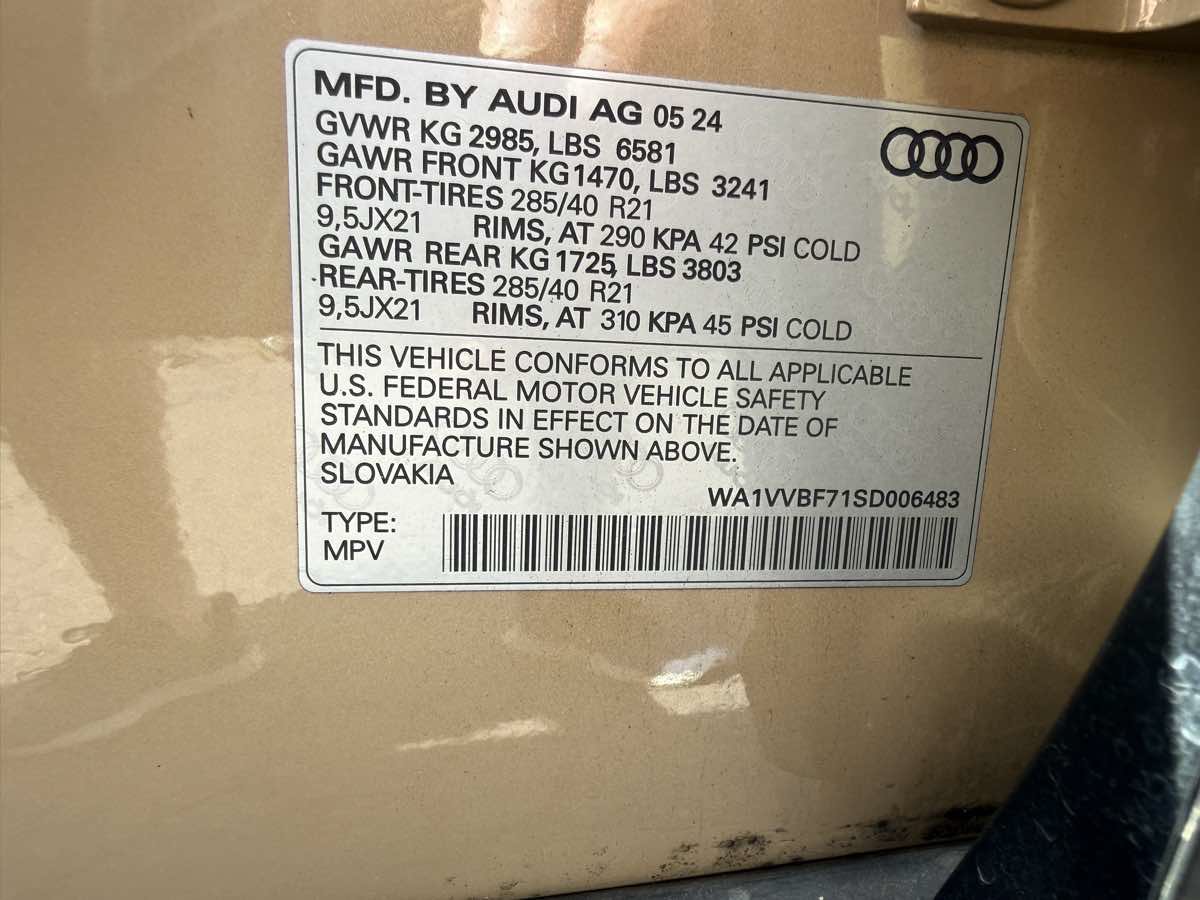 Used 2025 Audi Q7 3.0T Prestige w/ Prestige Package AWD/4WD image 30